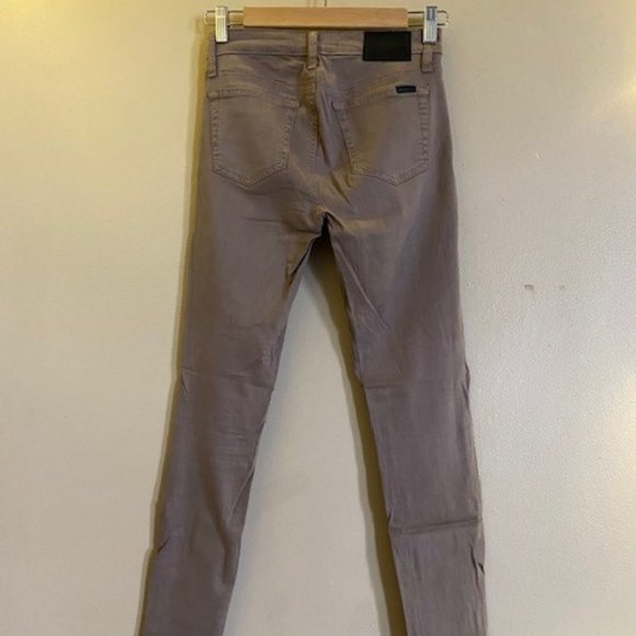 Joe's The Icon Mid Rise Skinny Ankle Jean in Beige - Picture 3 of 3